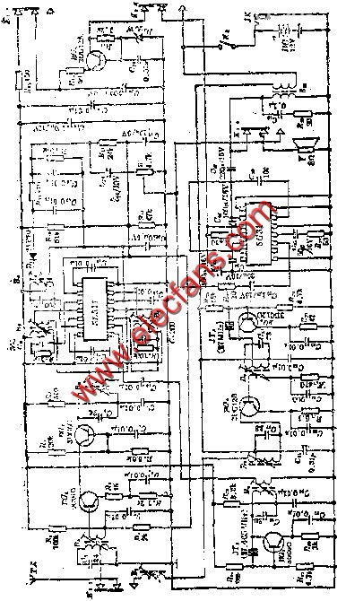 集成電路對講機 電路圖解析與集成電路設計探析